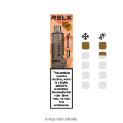 RELX Australia Melbourne - RELX MagicGo 4000 Disposable Vape Tobacco (Amber) J228H4149
