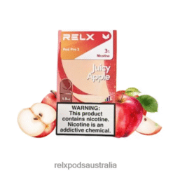 RELX Australia Melbourne - RELX Pod Pro 2 - 3 Pods Juicy Apple J228H495