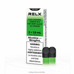 RELX Australia Melbourne - RELX Pod Pro - 2 Pods Iced Jasmine Green Tea J228H413