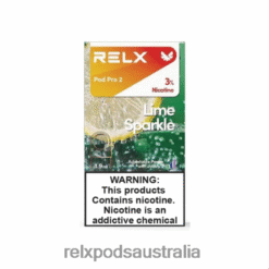 RELX Australia Near Me - RELX Pod Pro 2 - 3 Pods Lime Sparkle Sprite J228H496