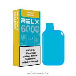 RELX Australia Perth - RELX Crush Pocket 6000 Icy Sea Salt Mango J228H4157