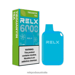 RELX Australia Perth - RELX Crush Pocket 6000 Icy TieGuanYin Tea J228H4166
