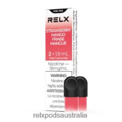 RELX Australia Perth - RELX Pod Pro - 2 Pods Strawberry Mango J228H43