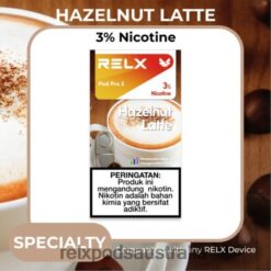 RELX Australia - RELX Pod Pro 2 - 3 Pods Hazelnut Latte Coffee J228H4119