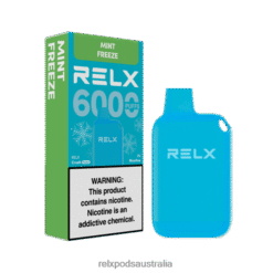RELX Australia Store - RELX Crush Pocket 6000 Icy Mint Freeze J228H4156