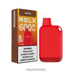 RELX Melbourne - RELX Crush Pocket 6000 5% High Nic Mocha J228H4169
