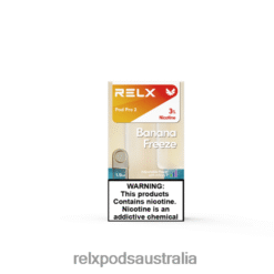 RELX Store Melbourne - RELX Pod Pro 2 - 3 Pods Banana Freeze J228H489