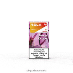 RELX Store Melbourne - RELX Pod Pro 2 - 3 Pods Tangy Grape J228H4107