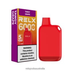 RELX Sydney - RELX Crush Pocket 6000 5% High Nic Tangy Grape J228H4171