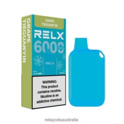 RELX Sydney - RELX Crush Pocket 6000 Icy Grape TieGuanYin J228H4162