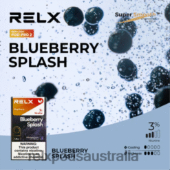 RELX Sydney - RELX Pod Pro 2 - 3 Pods Blueberry J228H490