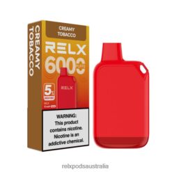 RELX Sydney Store - RELX Crush Pocket 6000 5% High Nic Creamy Tobacco J228H4172