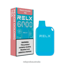 RELX Sydney Store - RELX Crush Pocket 6000 Icy Peach Oolong Tea J228H4154