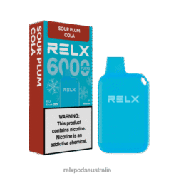 RELX Sydney Store - RELX Crush Pocket 6000 Icy Sour Plum Cola J228H4163