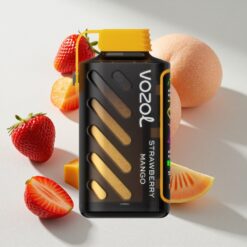 VOZOL Gear Power 20000 Puffs Dual Mesh Coil Strawberry Mango Australia vapes