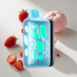 VOZOL RAVE 40000 Cherry Strawberry Disposable Vape with Beat-Synced Party Mode Australia vapes