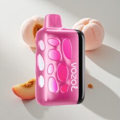 VOZOL RAVE 40000 Disposable Vape Peach Ice with Beat-Synced Party Mode Australia vapes