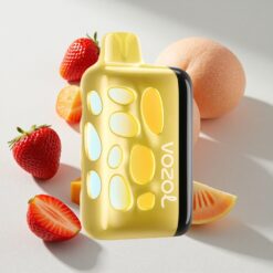 VOZOL RAVE 40000 Disposable Vape Strawberry Mango with Beat-Synced Party Mode & Eclipse Animation Australia vapes