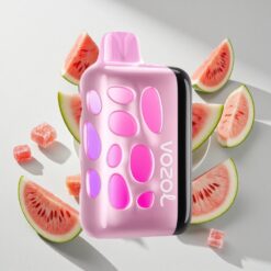 VOZOL RAVE 40000 Disposable Vape Watermelon Ice with Beat-Synced Party Mode Australia vapes