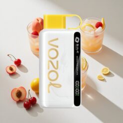 VOZOL STAR 9000/12000 Cherry Peach Lemonade Disposable Vape with Shake Display & 650mAh Battery Australia Vapes