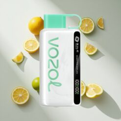 VOZOL STAR 9000/12000 Disposable Vape Lemon Mint with Mouthpiece Protection & Recycled Plastic - Australia vapes