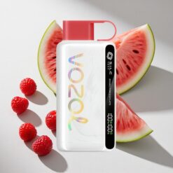 VOZOL STAR 9000/12000 Disposable Vape Raspberry Watermelon with Shake Display & Recycled Plastic - Australia Vapes