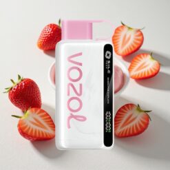 VOZOL STAR 9000/12000 Strawberry Ice Cream Disposable Vape with S.i.L.C TECH & Mouthpiece Protection Australia vapes
