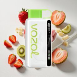 VOZOL STAR 9000/12000 Strawberry Kiwi Disposable Vape with 30% Faster Charge & Mouthpiece Protection Australia vapes