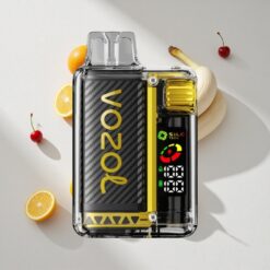 VOZOL Vista 20000 Puffs Dragon Fruit Banana Cherry Rechargeable Disposable Kit with OLED Screen Australia Vapes