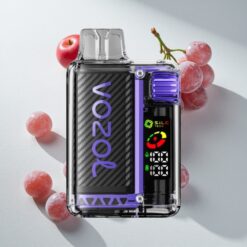 VOZOL Vista 20000 Puffs Grape Ice Disposable Vape with OLED Screen & Recyclable PCR Material Australia Vapes