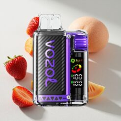 VOZOL Vista 20000 Puffs Strawberry Mango Rechargeable Disposable Vape with OLED Screen Australia vapes