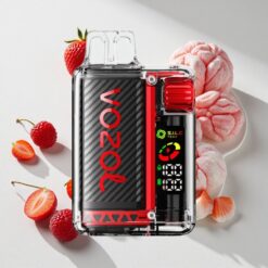 VOZOL Vista 20000 Puffs Strawberry Raspberry Cherry Rechargeable OLED Screen Australia Vapes