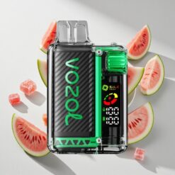 VOZOL Vista 20000 Puffs Watermelon Ice Rechargeable Disposable Australia Vapes with OLED Screen & Dual Mesh Coil