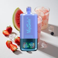VapSolo Triple 30000 Puffs Strawberry Watermelon & Blueberry Ice Disposable Vape 40ml Australia vapes