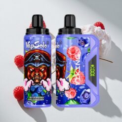 VapSolo VIKING 12000 Puffs Blueberry Raspberry Disposable Vape with Type-C Charging & LED Display Australia vapes