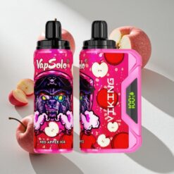 VapSolo VIKING 12000 Puffs Disposable Vape Red Apple Ice 22mL Australia vapes