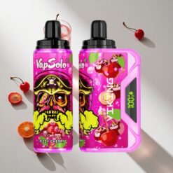 VapSolo VIKING 12000 Puffs Fizzy Cherry Disposable Vape with Type-C Charging Australia vapes