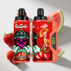 VapSolo VIKING 12000 Puffs Strawberry Watermelon Disposable Vape with Type-C Charging Australia vapes