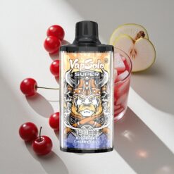 Vapsolo Super 15000 Puffs Cherry Cola Disposable Vape with 40ml E-Liquid & Type-C Charging Australia Vapes