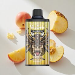 Vapsolo Super 15000 Puffs Peach Mango Pineapple Disposable Vape 40mL Australia Vapes