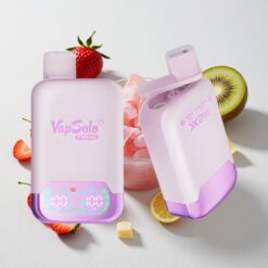 Vapsolo Twins 20000 Puffs Grape Ice & Strawberry Kiwi Disposable Vape 40ml E-Liquid Australia Vapes