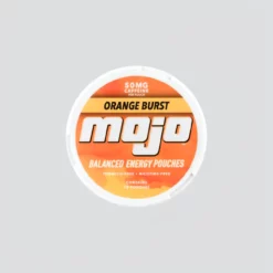 Orange Burst Mojo Balanced Energy Pouches 50mg Caffeine