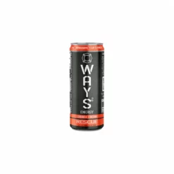 WAYS Rescue Orange Cream Zero Sugar Energy Drink 12oz