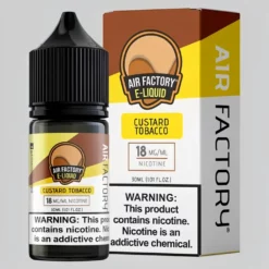 Custard Tobacco Air Factory Salt Nicotine Salt E-Liquid