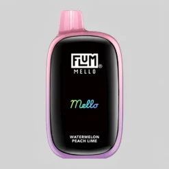 Watermelon Peach Lime FLUM Mello 20000 Puffs Disposable Vape