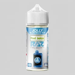 Jolly Blue Razz Ice RAZ X POD 100ml 3mg Pod Juice