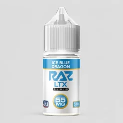 Iced Blue Dragon RAZ X POD JUICE 30ml Salt Nic Vape Juice